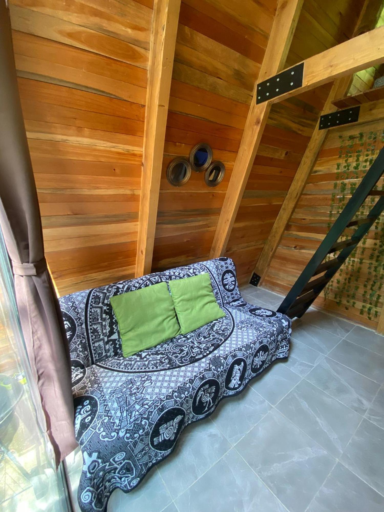 Cabanas Alpina, Romantica Y Acogedora A 10 Minutos Del Centro Tepoztlán Rom bilde