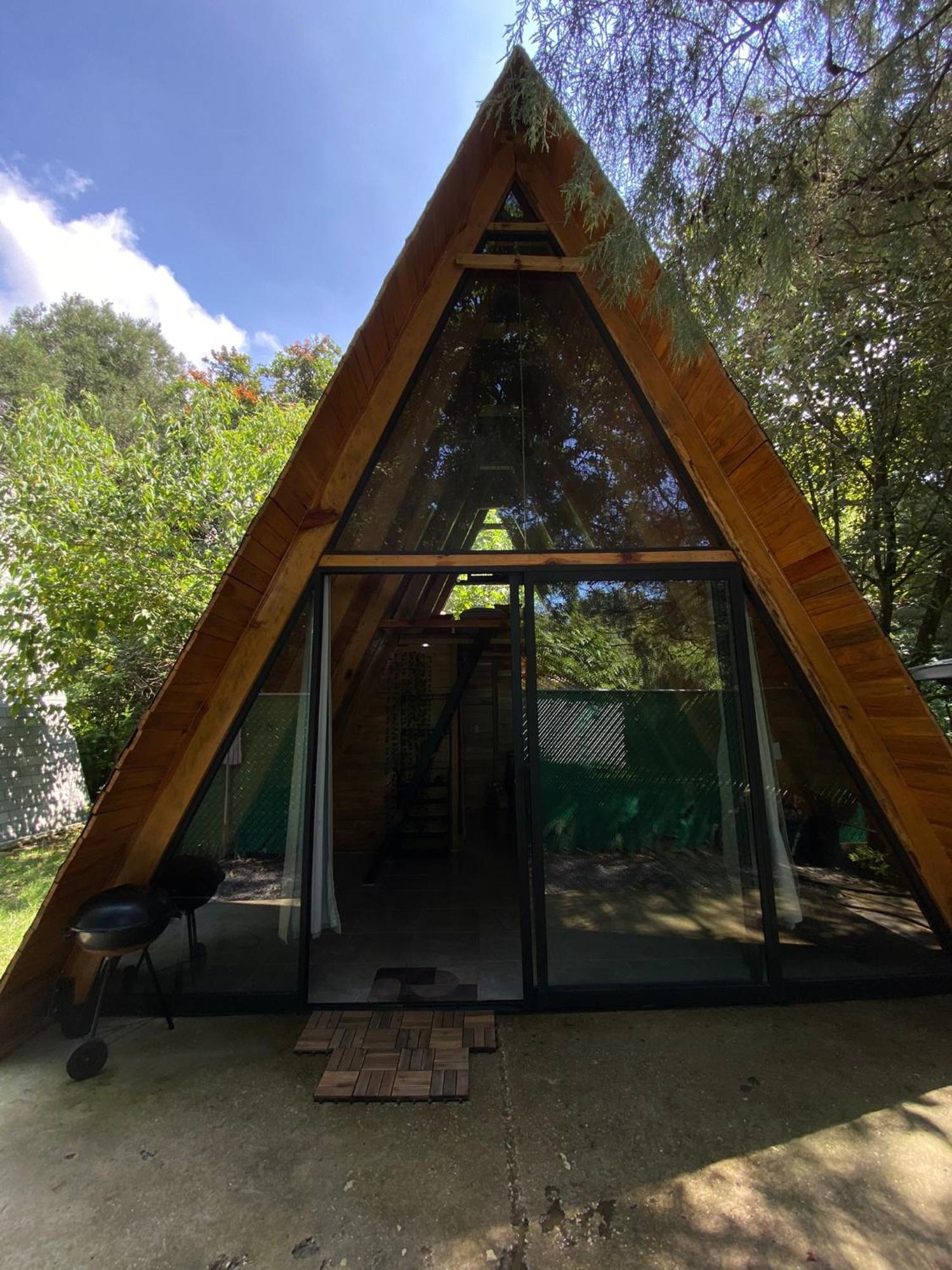 Cabanas Alpina, Romantica Y Acogedora A 10 Minutos Del Centro Tepoztlán Eksteriør bilde