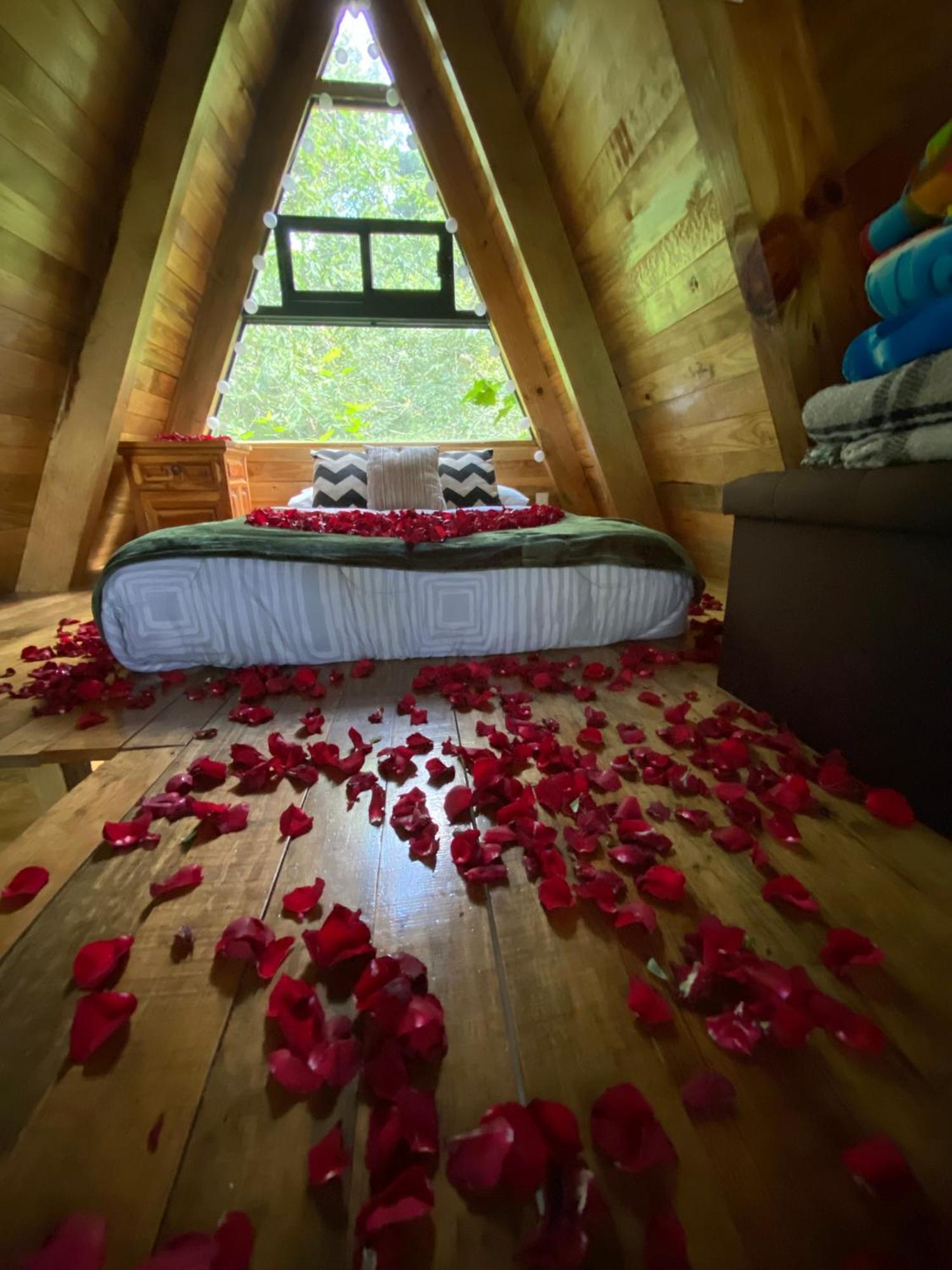 Cabanas Alpina, Romantica Y Acogedora A 10 Minutos Del Centro Tepoztlán Eksteriør bilde
